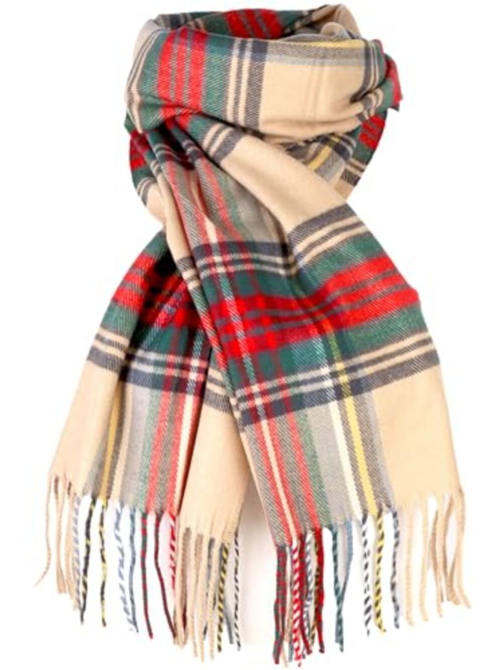 Super Soft Cashmere Feel Acrylic Winter Scarf Lightweight Unisex